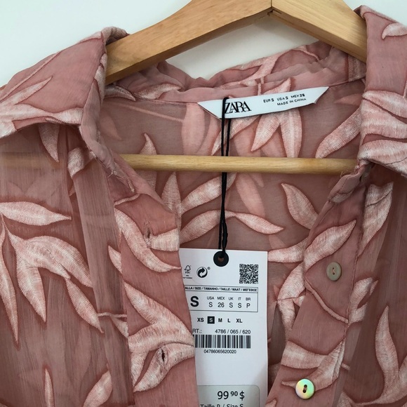 🌱 NEW Zara Floral Dress - Picture 5 of 7